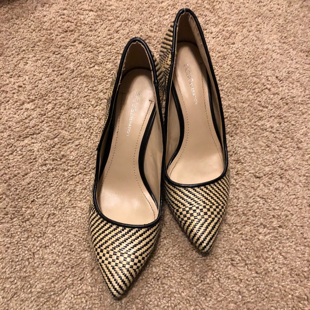 BCBGeneration Checked Heels